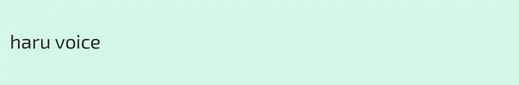 haru voice